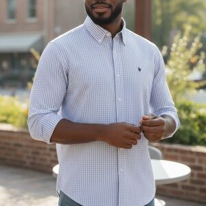 Brooks Brothers Light Blue Gingham Shirt